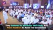Shiv Sena-NCP-Congress MLAs Assemble At Hyatt To Show Unity, Take Oath