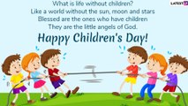 Universal Children's Day 2019 Wishes: Messages, Images and Greetings to Wish Happy Children's Day