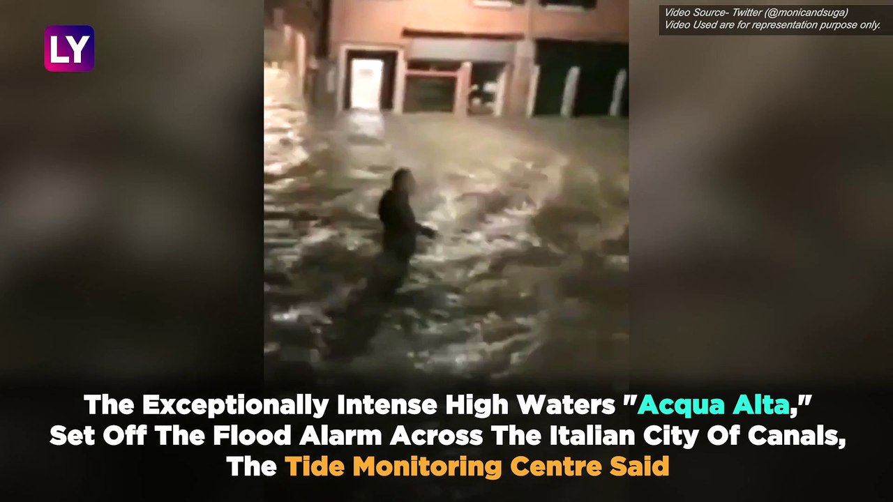 Venice Floods: City Hit By Exceptionally High T...