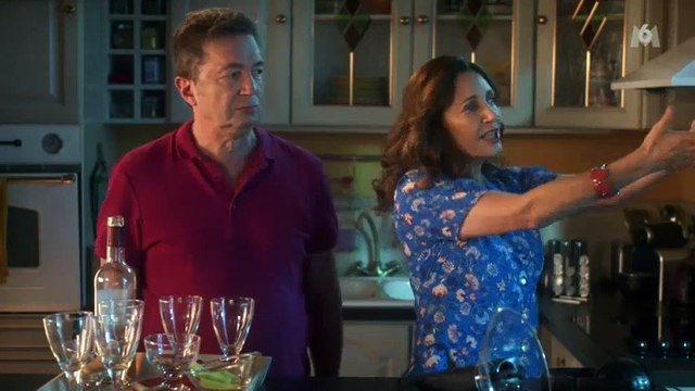 Liliane et José dans Scènes de ménages sur M6