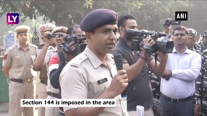 Ayodhya Verdict: Sea of Security Personnel Outside Supreme Court