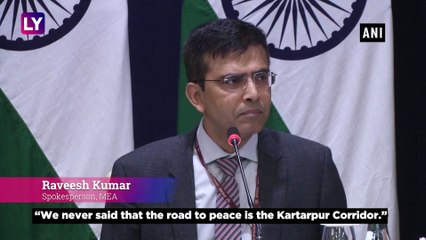 Download Video: India Stands Firm On Terrorism, Kartarpur Corridor A Matter Of Faith Only: Raveesh Kumar, MEA