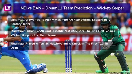 India vs Bangladesh Dream11 Team Prediction, 2nd T20I 2019: Tips To Pick Best Playing XI