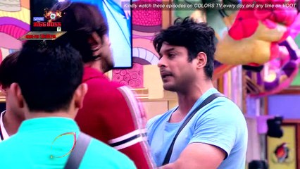 Bigg Boss 13 Episode 26 Sneak Peek 01| 5th Nov 2019: Sidharth-Arhaan Yell At Each Other