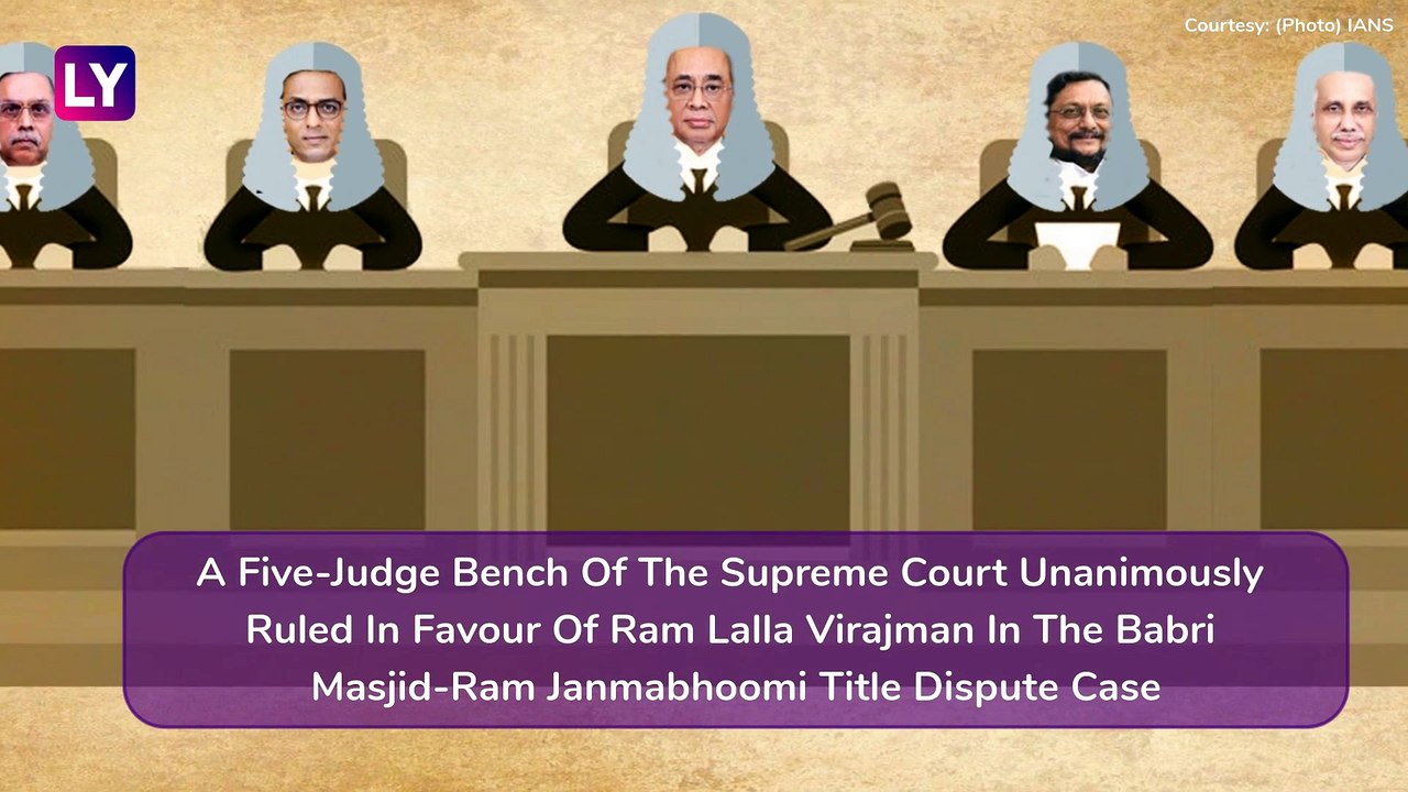 Ayodhya Verdict: Ram Temple at Disputed Site, A...
