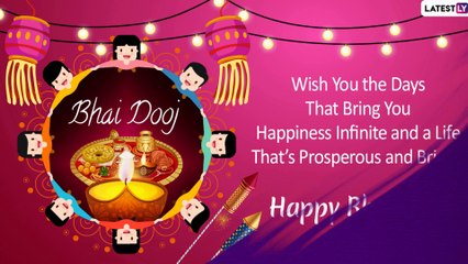 Happy Bhai Dooj 2019 Greetings: WhatsApp Messages, Quotes, Images, SMS & Wishes to Send on Bhau Beej