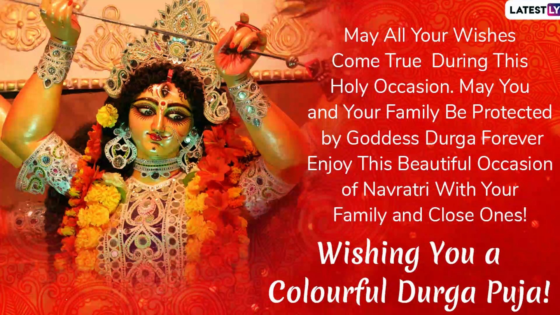 ⁣Happy Durga Puja 2019 Greetings: WhatsApp Messages, Maa Durga Images, SMS & Quotes to Wish on Pu