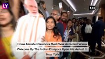 PM Narendra Modi Receives Warm Welcome By Indian Diaspora In New York After ‘Howdy, Modi Event