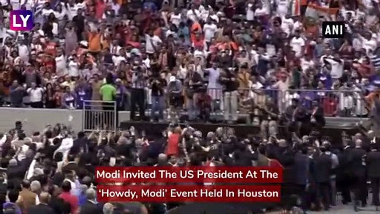 PM Modi Invites Donald Trump To Visit India With His Family At The ‘Howdy, Modi Event In Houston