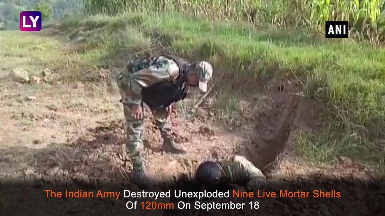 Jammu & Kashmir: Indian Army Detonates Nine Mortar Shells Found Along LoC In Poonch