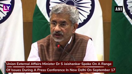 S Jaishankar On India's Objective Behind Seeking Access To Kulbhushan Jadhav & India-US Bilateral