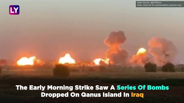 US Air Force Drops 36,000 Kgs Of Bombs On Qanus Island In Iraq, F-15 & F-35 Jets Used In Operation