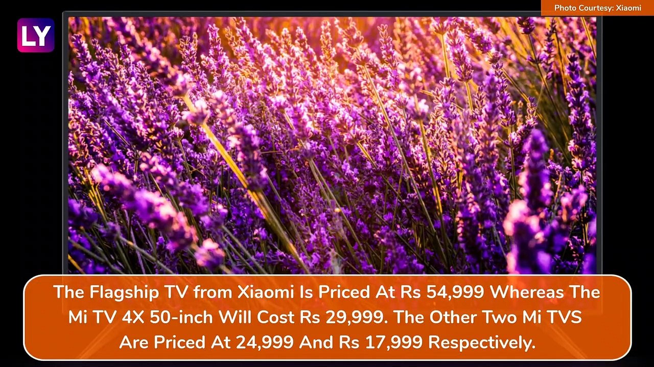 Xiaomi Smarter Living 2020: Mi Band 4, Mi TV 4X Series Launched in India; Prices, Features & Specifications