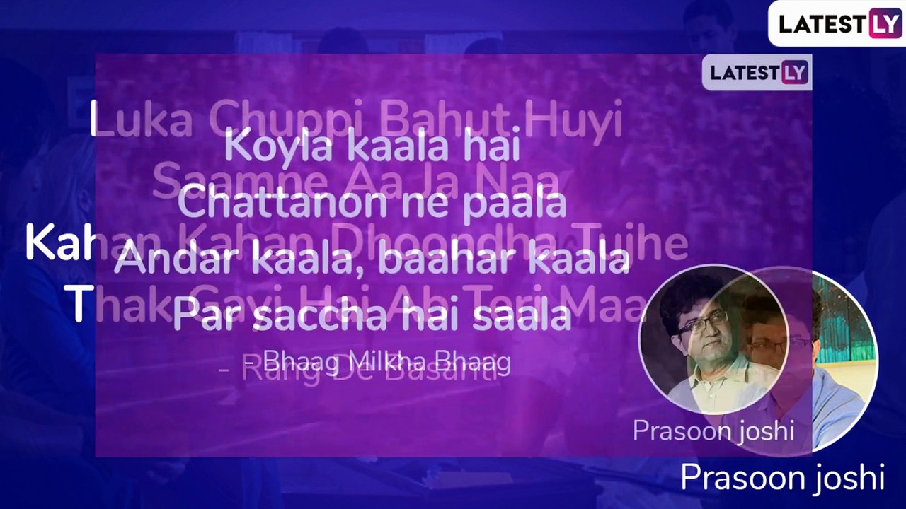 Prasoon Joshi Birthday: Best Song Lyrics By The Ace Songwriter