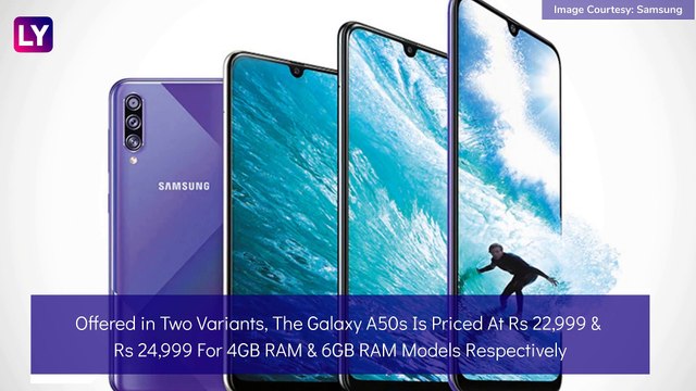 Samsung Galaxy A50s, Galaxy A30s Phones Launched; India Prices, Features, Variants & Specifications