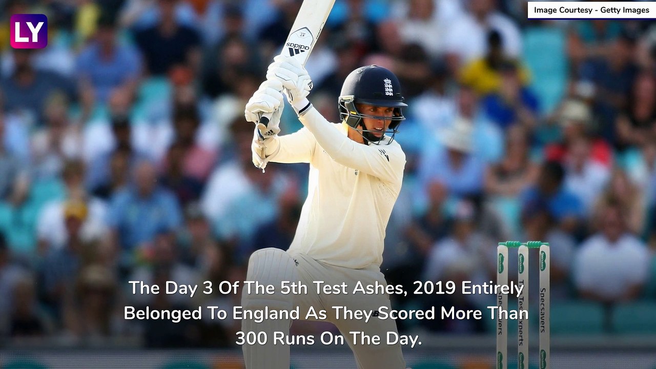 Ashes 2019 5th Test, Day 3 Stat Highlights: Joe...