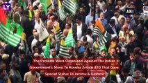 Indian High Commission Attacked In London, Pakistani Supporters Protest Over Kashmir Issue