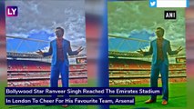 Ranveer Singh Shows Up At Emirates Stadium To Support His Favourite Team, Arsenal