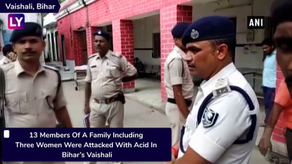 Acid Attack Injures 13 People Of A Family In Bihars Vaishali, Five Arrested In The Case