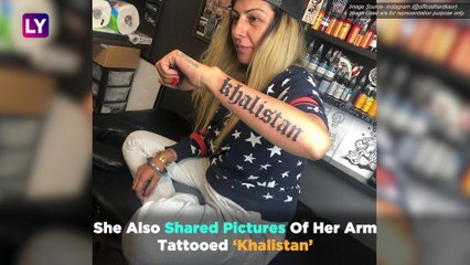 Rapper Hard Kaur Shares Video On Her Social Media Supporting The Khalistan Movement