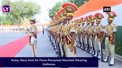 Independence Day 2019: Army, Navy, Air Force Take Part In Full Dress Rehearsal At Red Fort