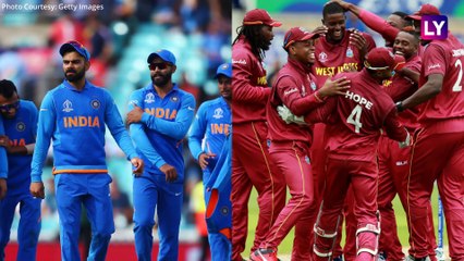 India vs West Indies 2nd ODI 2019 Stat Highlights: IND Beat WI By 59 Runs Via DLS Method