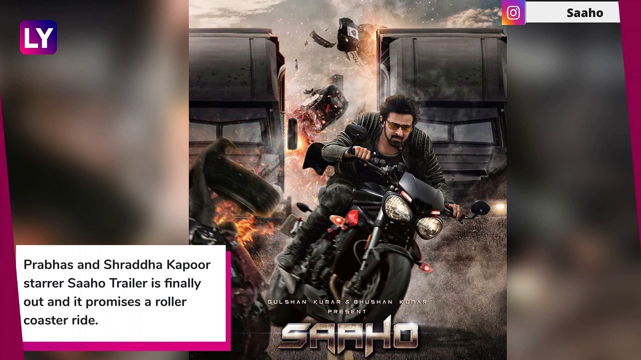 Saaho Movie Trailer Prabhas Shraddha Kapoor s Thriller Is High On Action And Visuals