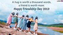 Happy Friendship Day 2019 Greetings: Send These Wishes, WhatsApp Stickers & Messages to Your Friends