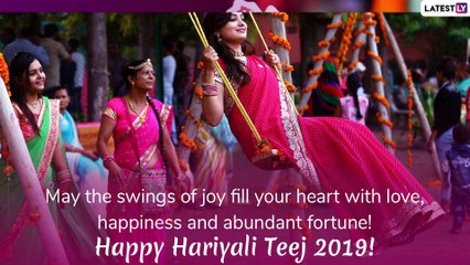 Teej 2019 Greetings: Happy Hariyali Teej WhatsApp DPs, Status Messages, SMSes to Share