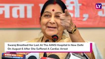 Sushma Swaraj, Former External Affairs Minister And BJP Veteran Dies Aged 67