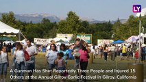 Deadly Shooting At The Gilroy Garlic Festival 4 Dead Including The Shooter