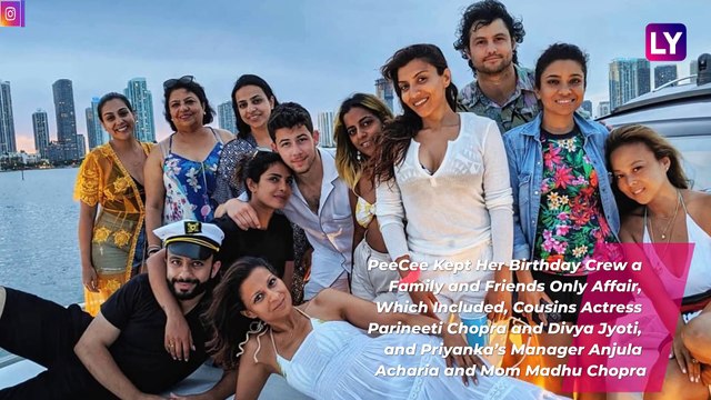 Inside Pictures of Priyanka Chopras Birthday Party on a Yacht With Nick Jonas, Parineeti & Others