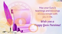 Guru Purnima 2019 Messages: Greetings and Images to Wish All Teachers a Happy Guru Purnima