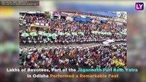 Devotees Create Human Corridor for Ambulance During Jagannath Rath Yatra, Twitter Is All Praises