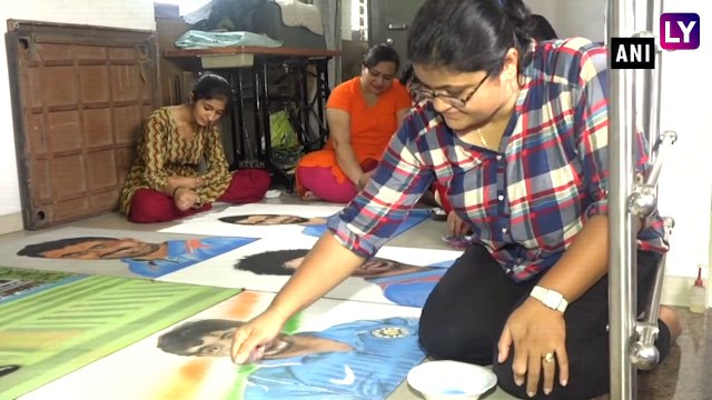 ICC Cricket World Cup 2019: Artists From Gujarat Make Unique Rangolis to Motivate Team India