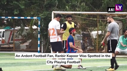 Ranbir Kapoor, Shashank Khaitan, Jim Sarabh & Others Spotted Playing Football in the City