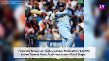 Happy Birthday Sourav Ganguly: Five Interesting Facts About ‘Dada That You May Not Know