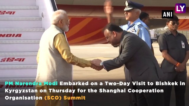 Narendra Modi Embarks on 2-day Visit For SCO Summit in Bishkek, Schedule of PM's Engagements
