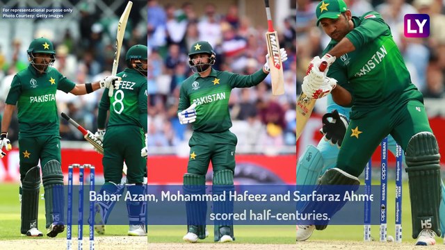 PAK vs ENG Stat Highlights: Pakistan Beats England by 14 Runs in CWC 2019 Match 6