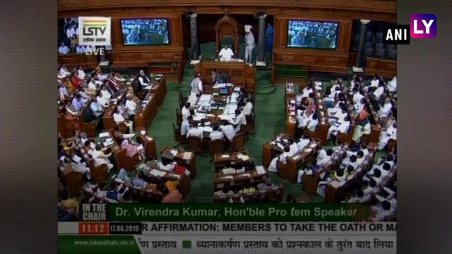 Rajnath Singh and Amit Shah Take Oath As Lok Sabha MPs in the Presence of Narendra Modi