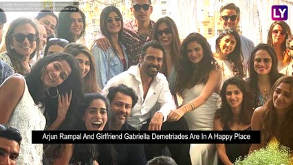 Arjun Rampal Throws Baby Shower Party For Girlfriend Gabriella Demetriades