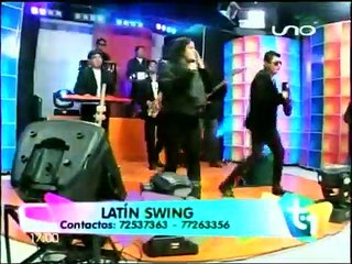 LATIN SWING - Ya Te Olvidé (en Top Uno) - VIENDO ES LA COSA - Cumbia 2014