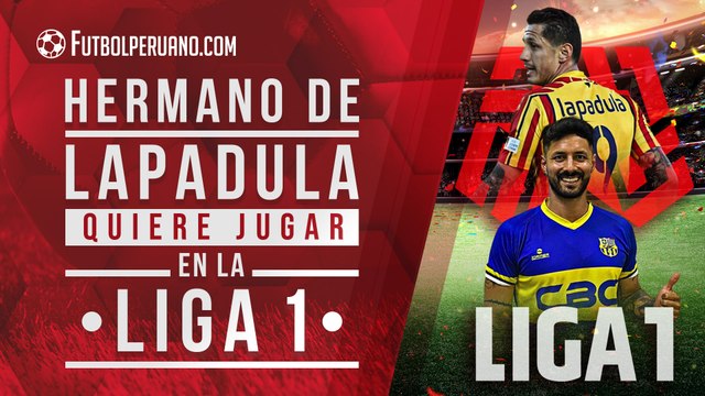 Gianluca Lapadula: Hermano Davide Lapadula quiere venir a la Liga 1