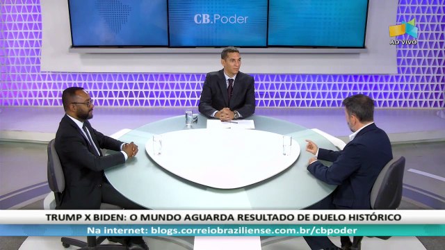 CB.Poder (04/11/2020) - Creomar de Souza e Lúcio Rennó debatem as eleições norte-americanas