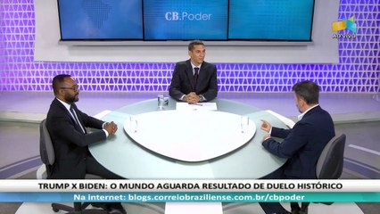 CB.Poder (04/11/2020) - Creomar de Souza e Lúcio Rennó debatem as eleições norte-americanas