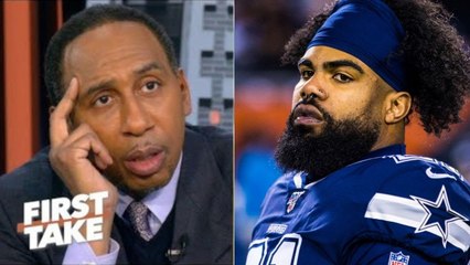 FIRST TAKE | Stephen A. "mocks" Cowboys is trash, not win a game again with badly tanking & defense