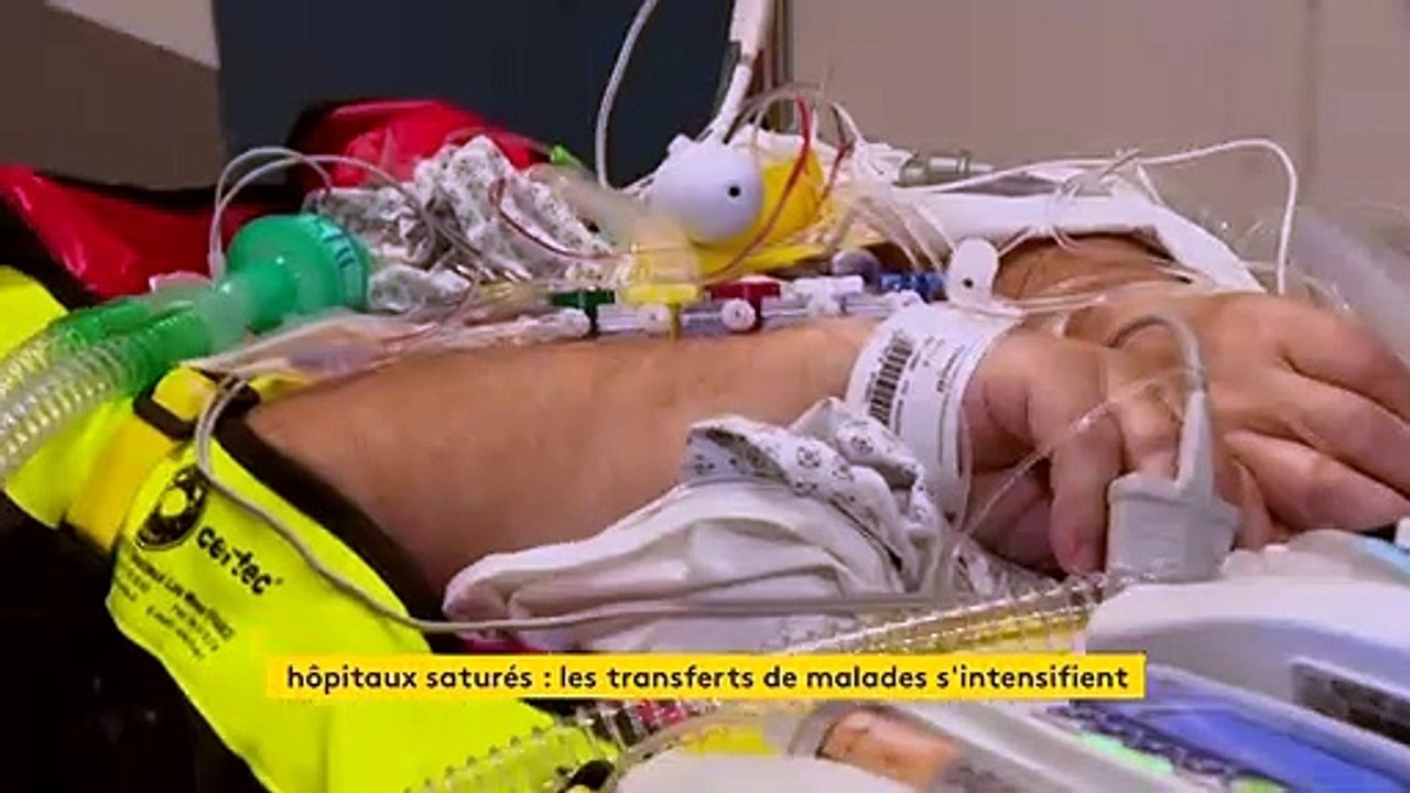 Covid-19 : le transfert des malades de Rhône-Alpes vers l'Ouest s'intensifie