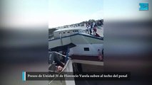 Presos de Unidad 31 de Florencio Varela suben al techo del penal