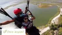 paragliding Flying Pokhara Nepal
