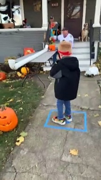 Socially Distanced Trick or Treating